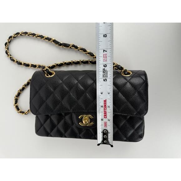Chanel Classic Small Double Flap Quilted Shoulder Bag - Picture 16 of 16